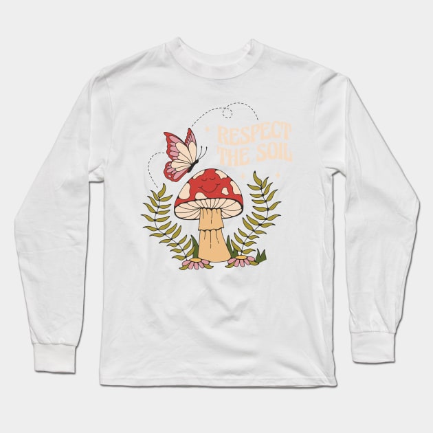 Collection Flower Power Nature P Long Sleeve T-Shirt by LindenDesigns